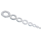 Custom Washer M3-M100 DIN9021 A2 Stainless Steel Washers Flat Washer Zinc Plated Rteel